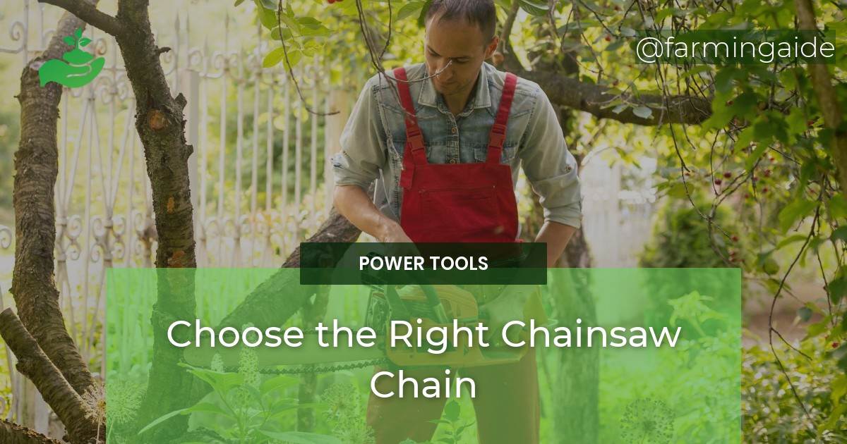 Choose the Right Chainsaw Chain