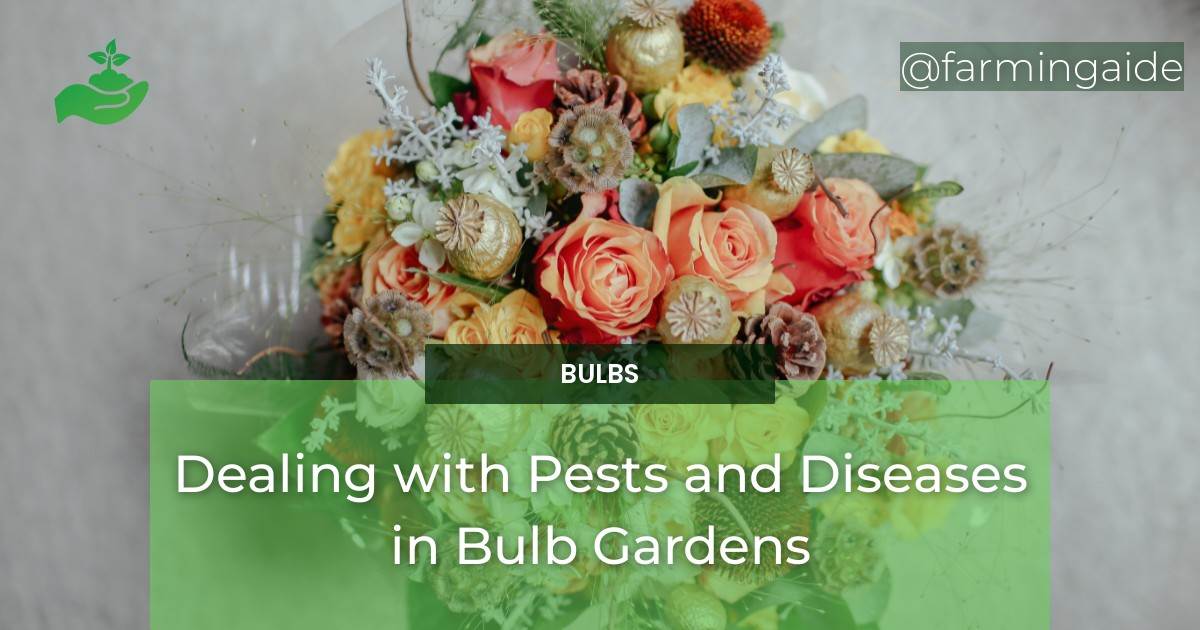 Dealing with Pests and Diseases in Bulb Gardens