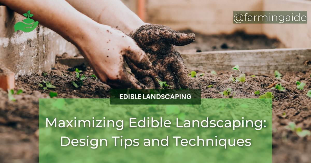 Maximizing Edible Landscaping: Design Tips and Techniques