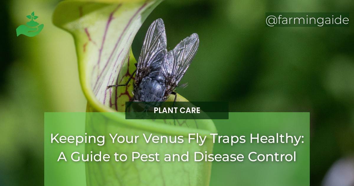 Keeping Your Venus Fly Traps Healthy: A Guide to Pest and Disease Control