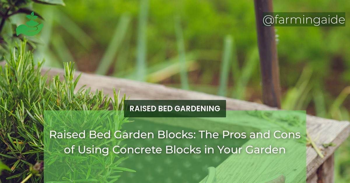 Raised Bed Garden Blocks: The Pros and Cons of Using Concrete Blocks in Your Garden