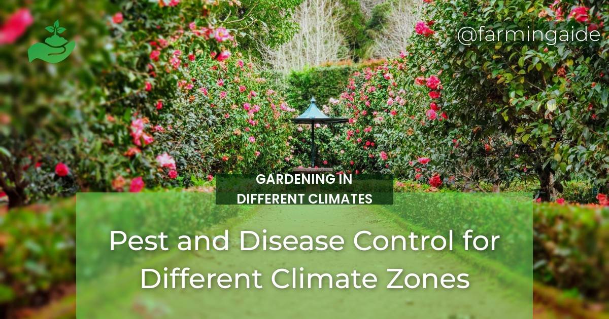 Pest and Disease Control for Different Climate Zones