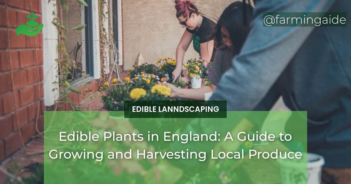 Edible Plants in England: A Guide to Growing and Harvesting Local Produce