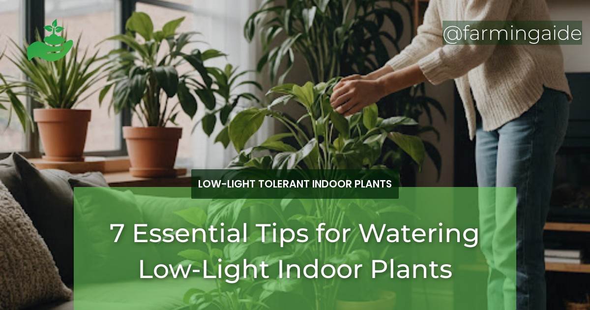 7 Essential Tips for Watering Low-Light Indoor Plants