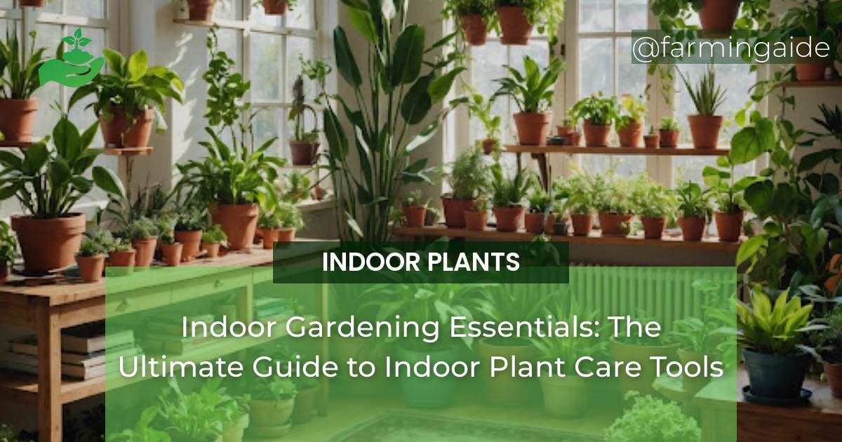 Indoor Gardening Essentials: The Ultimate Guide to Indoor Plant Care Tools