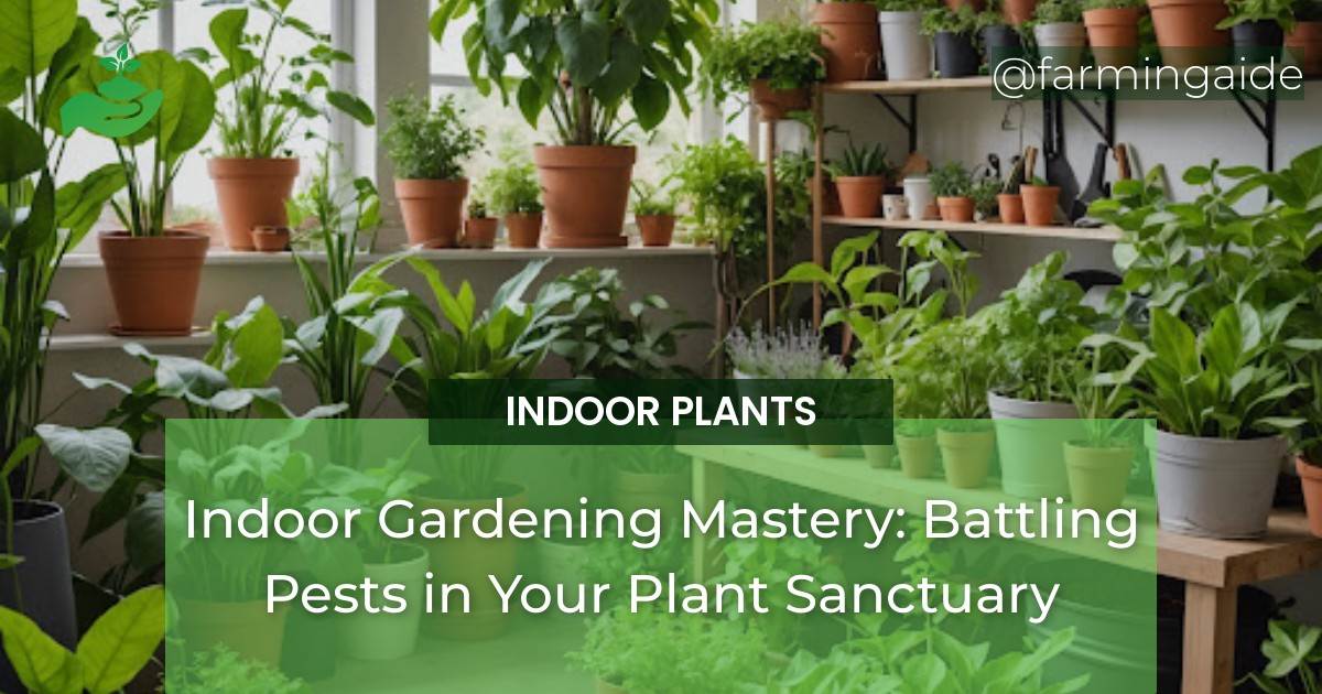 Indoor Gardening Mastery: Battling Pests in Your Plant Sanctuary