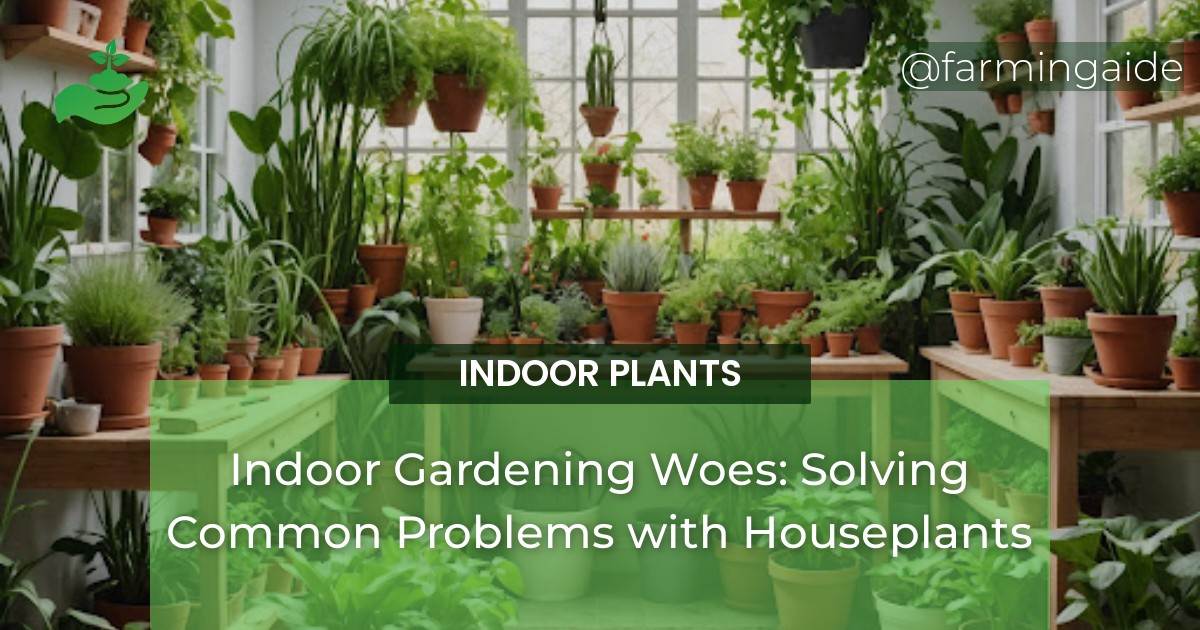 Indoor Gardening Woes: Solving Common Problems with Houseplants