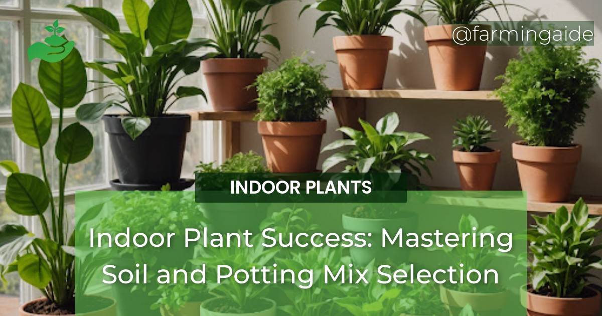 Indoor Plant Success: Mastering Soil and Potting Mix Selection