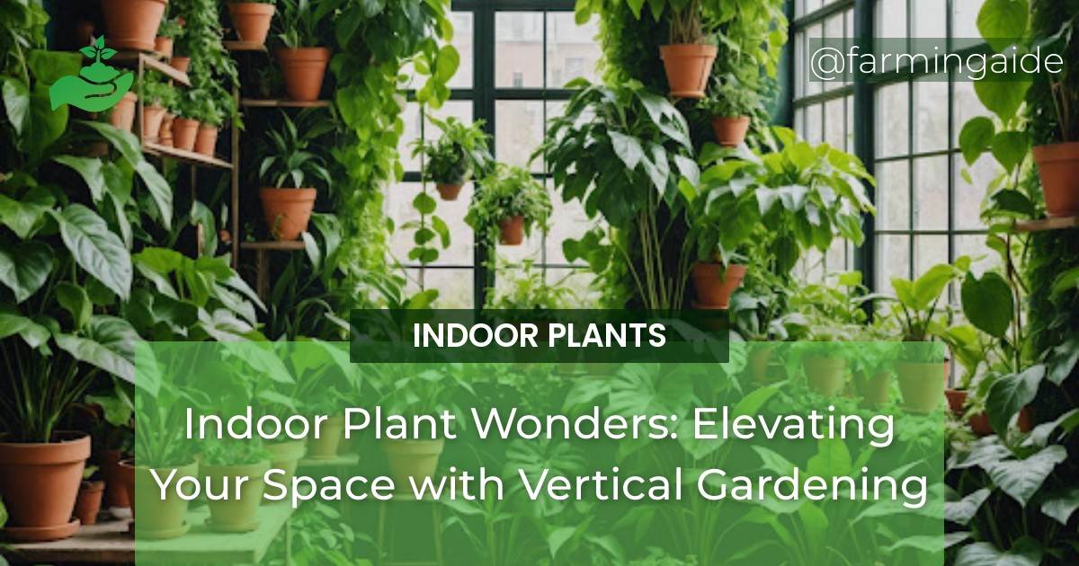 Indoor Plant Wonders: Elevating Your Space with Vertical Gardening