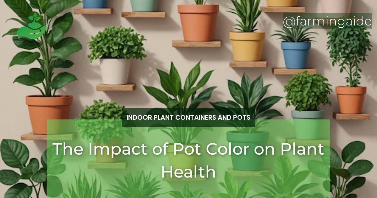 The Impact of Pot Color on Plant Health