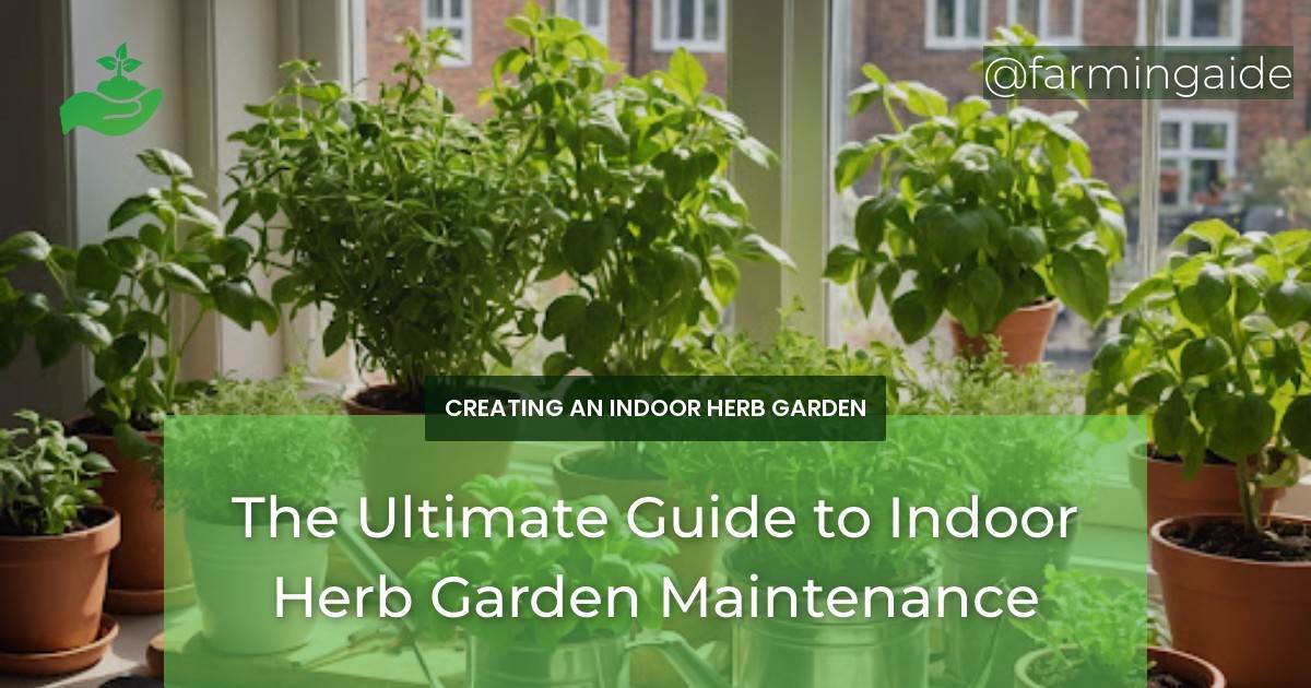 The Ultimate Guide to Indoor Herb Garden Maintenance