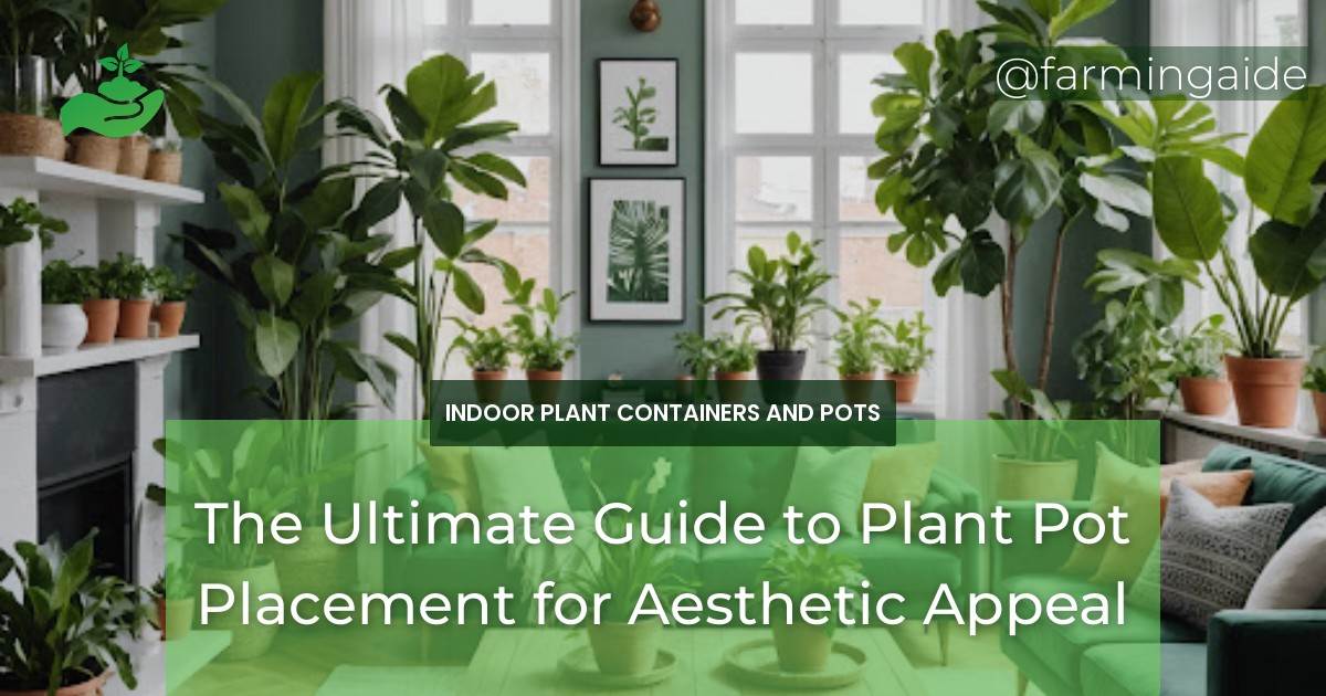 The Ultimate Guide to Plant Pot Placement for Aesthetic Appeal