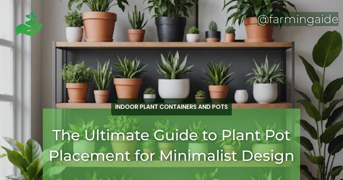 The Ultimate Guide to Plant Pot Placement for Minimalist Design