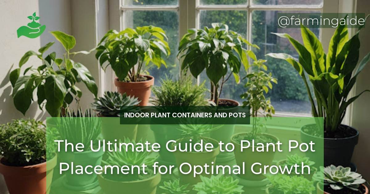 The Ultimate Guide to Plant Pot Placement for Optimal Growth