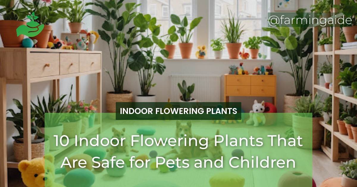 10 Indoor Flowering Plants That Are Safe for Pets and Children