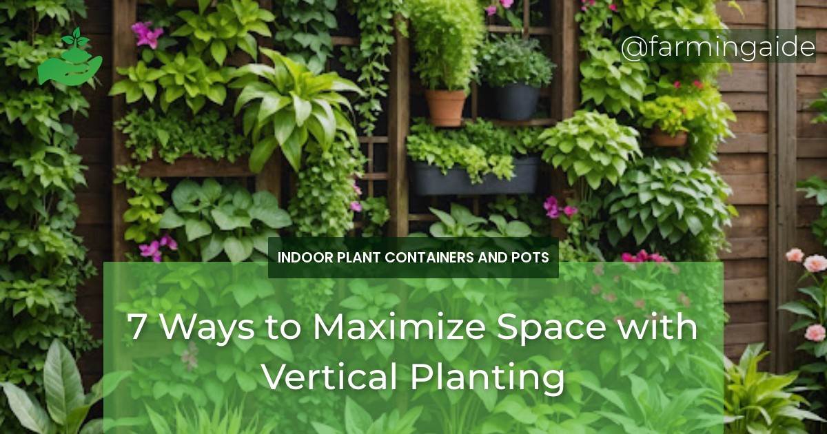 7 Ways to Maximize Space with Vertical Planting