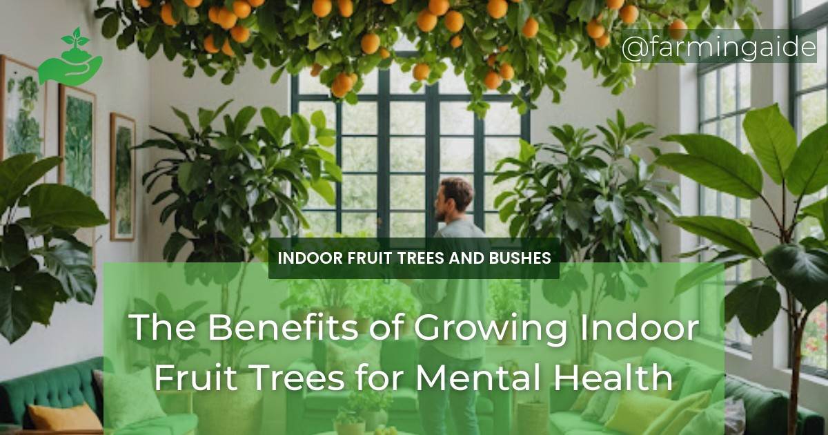 The Benefits of Growing Indoor Fruit Trees for Mental Health