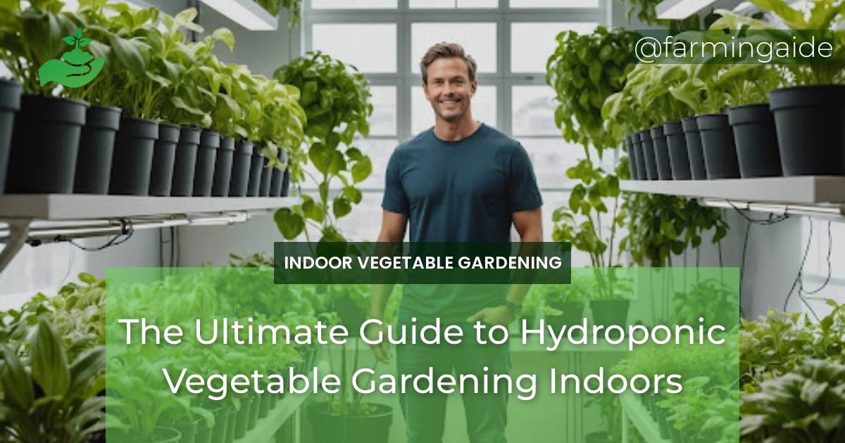 The Ultimate Guide to Hydroponic Vegetable Gardening Indoors